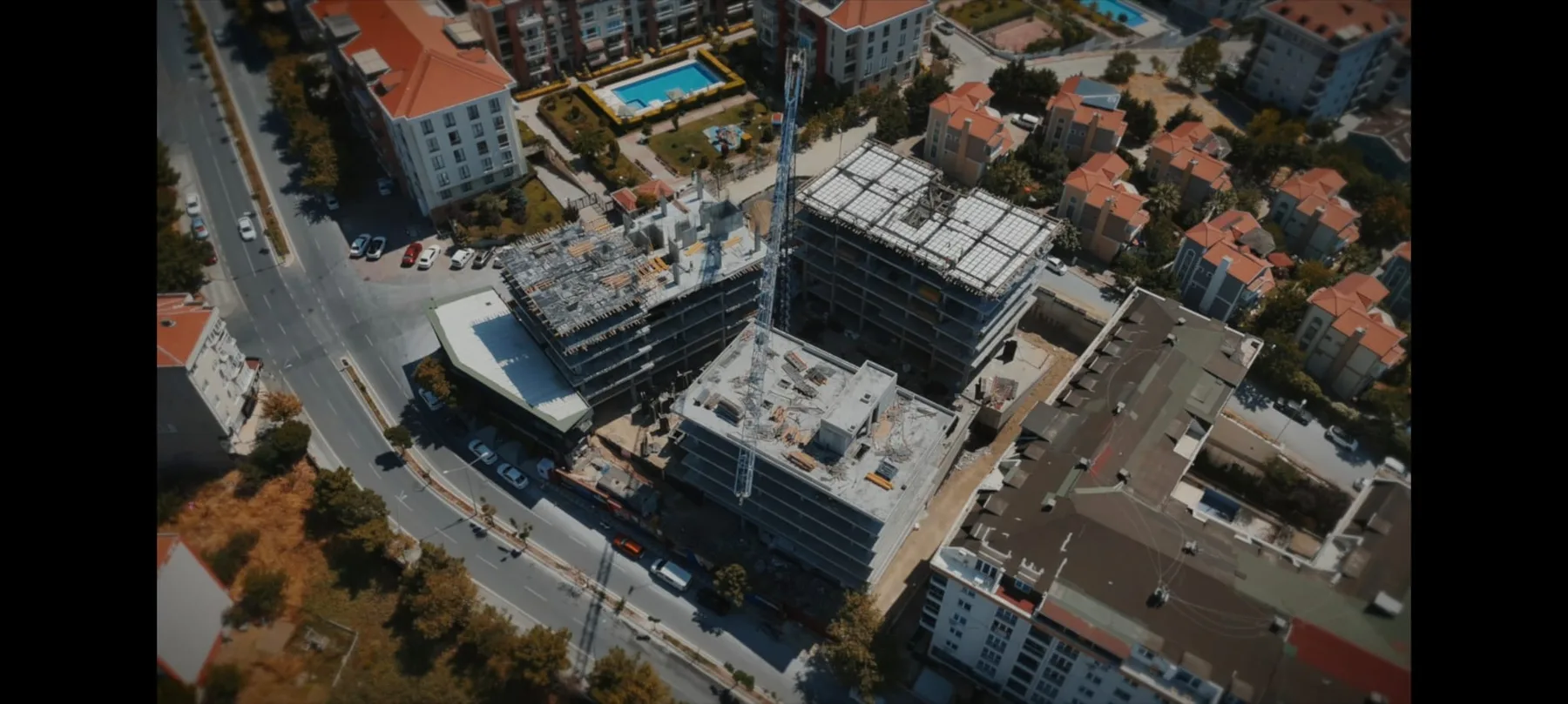 Can Modern Yapı şantiye panoraması