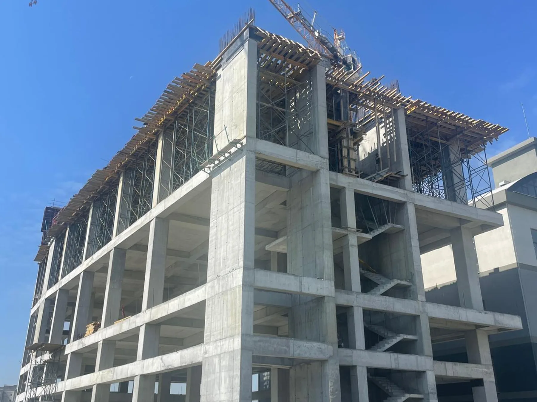 Hadımköy Fabrikası betonarme inşaat uygulaması